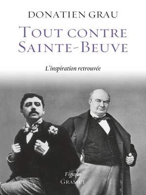 cover image of Tout contre Sainte-Beuve